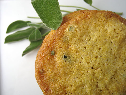 Happy Belly: Sage Apricot Black Pepper Cornmeal Cookies