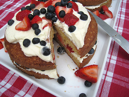 Strawberry Country Cake IMG 9101